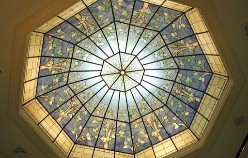 سقف نورگیر شیشه ای