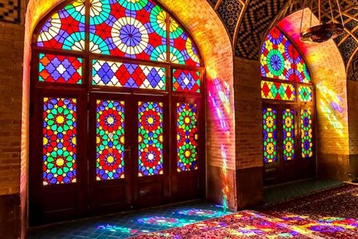 هنر تیفانی برگرفته از معماری قدیمی ایرانی