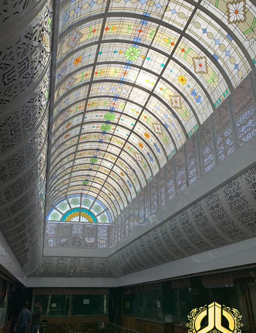 پروژه سقف شیشه ای پاساژ حکیم هاشمی بازار تهران
