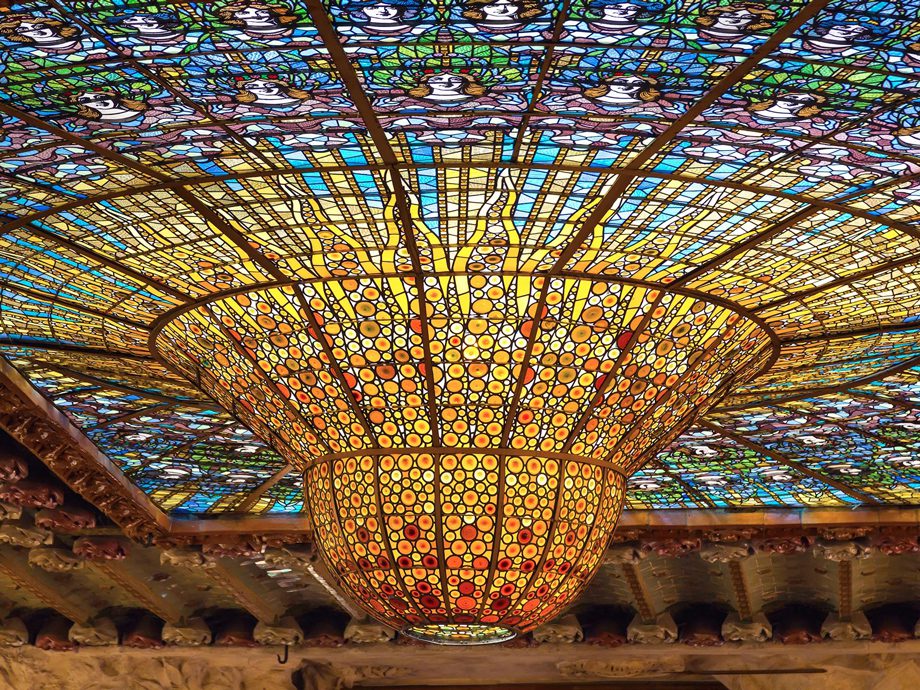 Palau de la Música Catalana، بارسلونا، اسپانیا